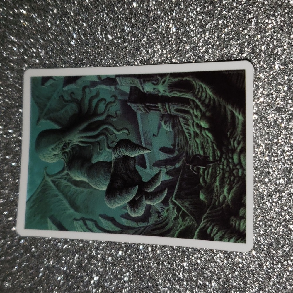 ART Gothic Monster WATERPOOF Sticker Cthulu